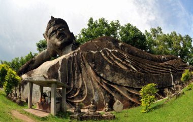 Buda heykeli Laos