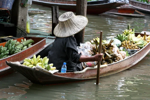 Floating market in thailand — Stock Photo, Image