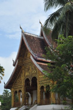 Budist tapınağı luang prabang, laos