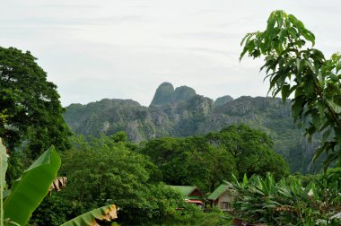 vang vieng, laos peyzaj