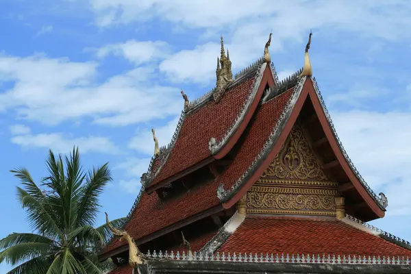 Budist tapınağı luang prabang, laos