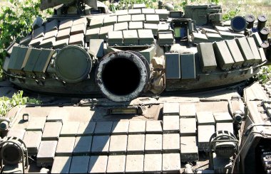 Russian tank T-72 clipart