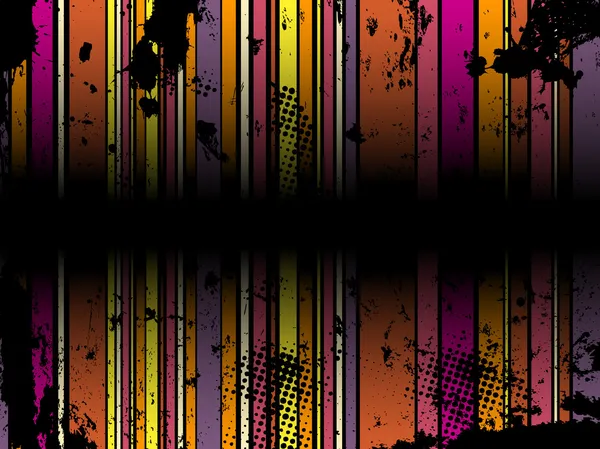 Abstracte grunge stripe achtergrond — Stockvector