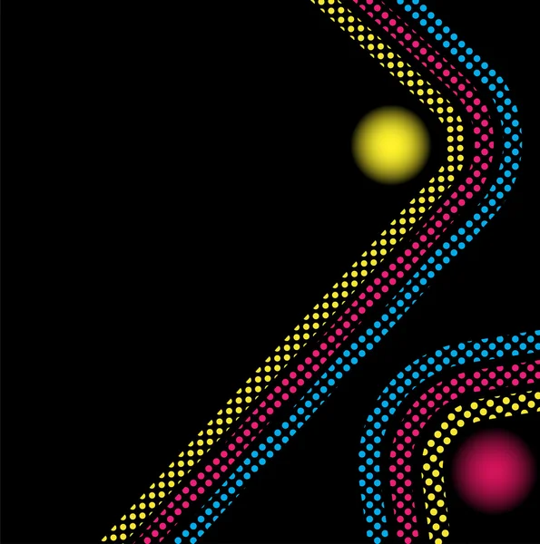 Rayures disco — Image vectorielle