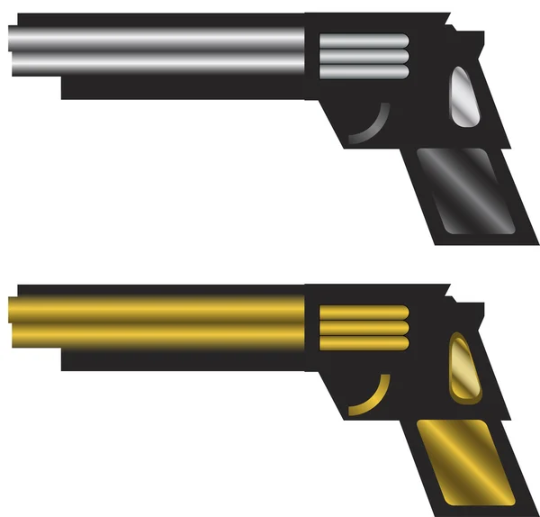 Pistole — Stockový vektor