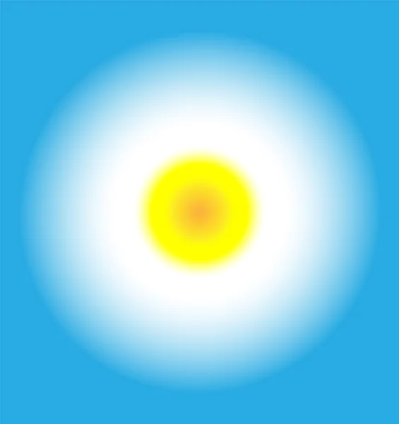 Solen — Stock vektor
