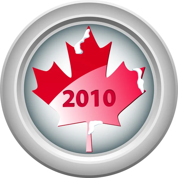 Jeux d'hiver du Canada à Vancouver 2010 — Image vectorielle