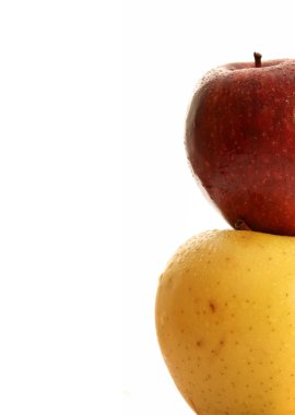 Sarı ve kırmızı aple