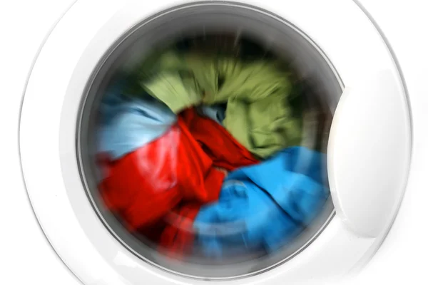 Clothes in laundry Stock Photo