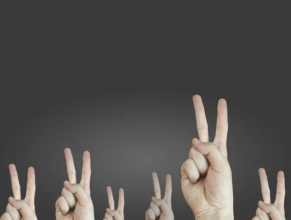 Hand sign. Royalty Free Stock Photos