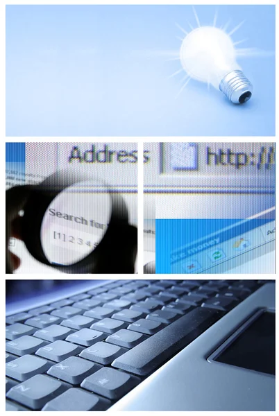 Tehnology collage — Stock Photo, Image