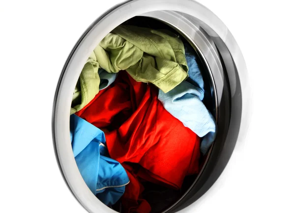Oblečení v prádelně — Stock fotografie