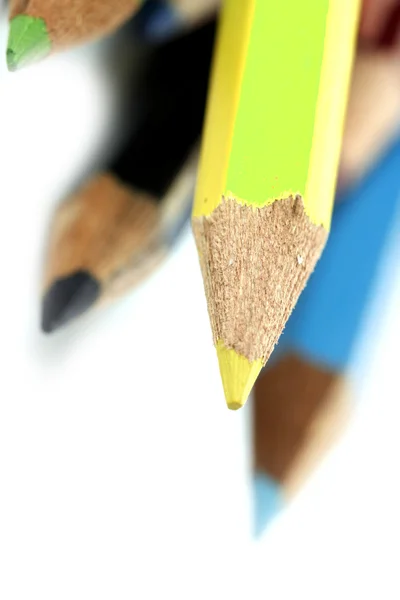 Gros plan crayon . — Photo