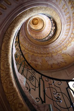 Spiral staircase clipart