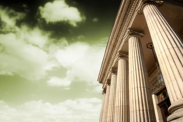 Řecké pilíře — Stock fotografie