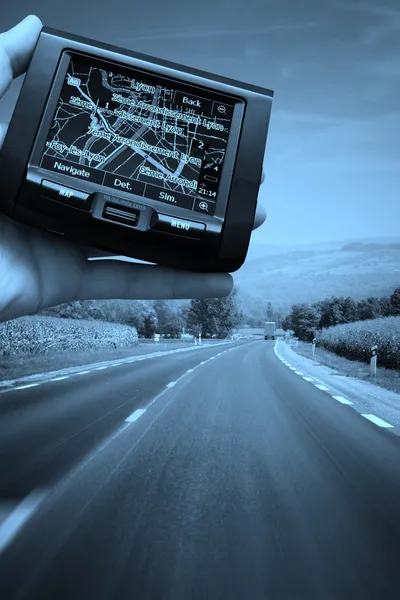 GPS Navegación del vehículo —  Fotos de Stock