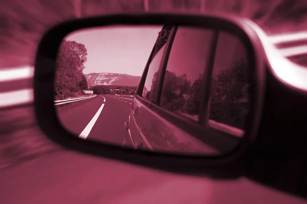Auto zrcadlo — Stock fotografie