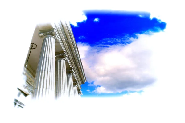 Greek pillars — Stock Photo, Image