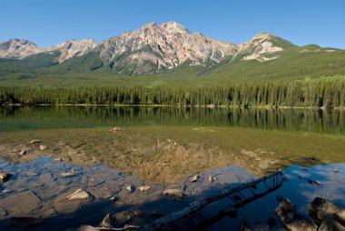 dağ jasper alberta piramit