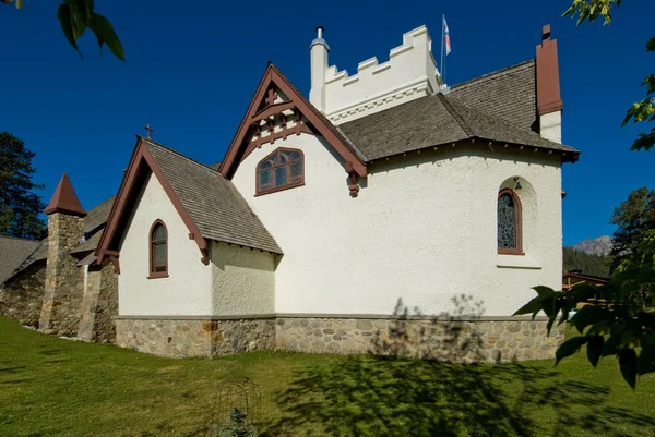 Причудливая церковь Джаспера Альберты — стоковое фото