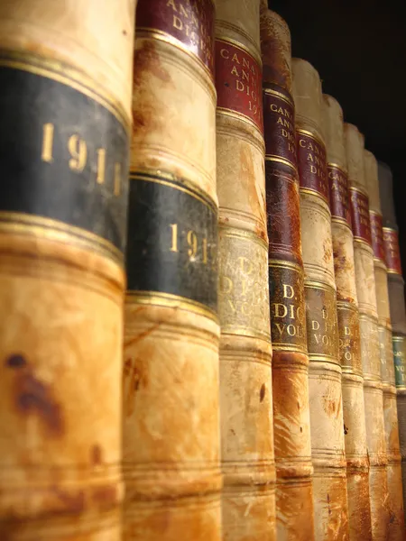 Principios 1900 Perspectiva del Libro de Derecho Canadiense — Foto de Stock