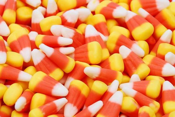 Perfecte candy corn achtergrond Stockfoto
