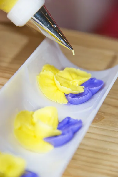 stock image Royal Icing Flowers