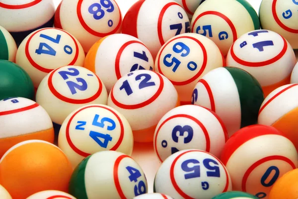 Bingo labda háttér — Stock Fotó