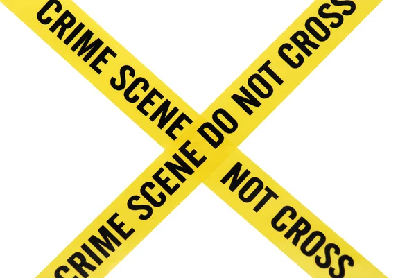 Crime Scene Tape — Stock Photo, Image