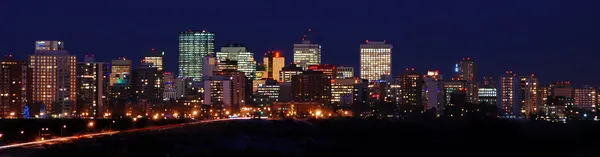 Edmonton bij dageraad — Stockfoto