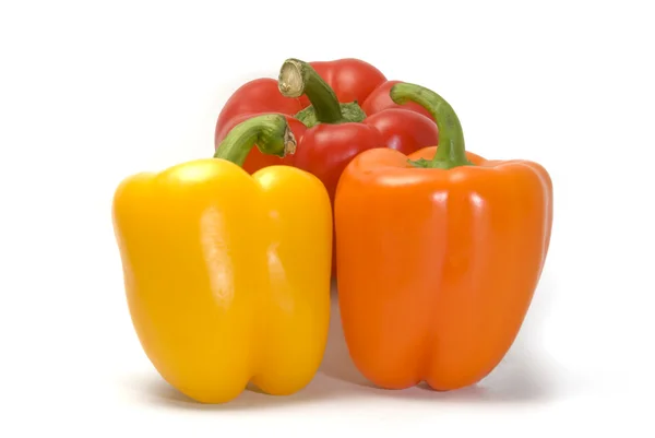 stock image Three Colorful Bell Peppers