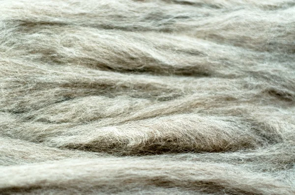 灰色羊毛背景 — 图库照片