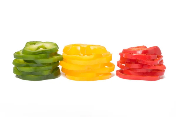 Assorted sweet peppers — Stock Photo, Image