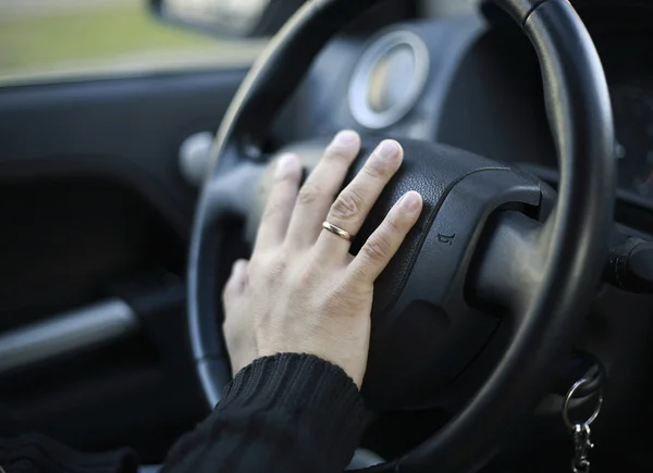 stock image Wheel and dashboard