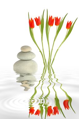 Zen Garden Abstract clipart