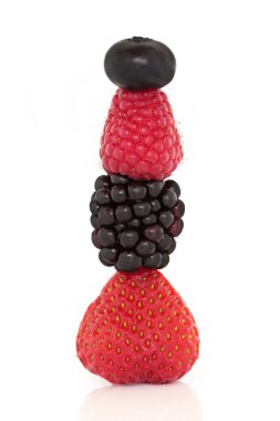 Berry Fruit Stack clipart