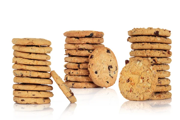 Kolekce souborů cookie čokoládové čip — Stock fotografie