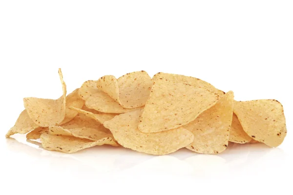Tortilla chips de milho — Fotografia de Stock