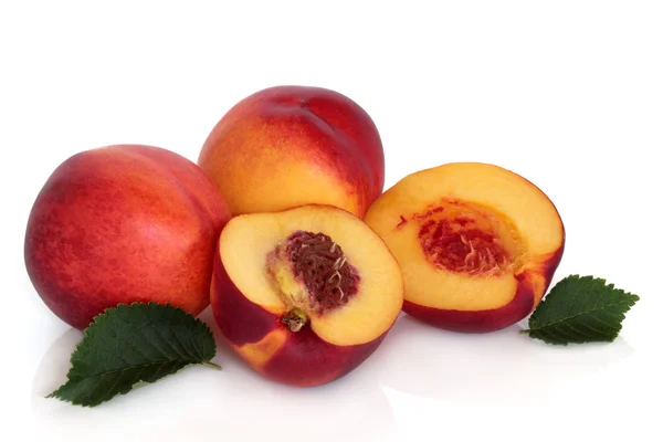 Frutos de nectarina — Fotografia de Stock
