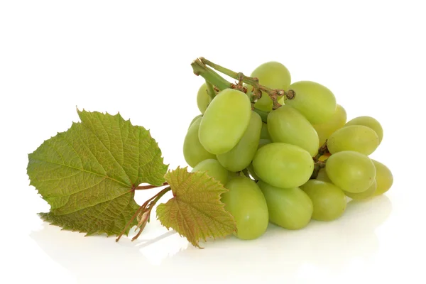 Grapes with Leaves — Stock Photo, Image
