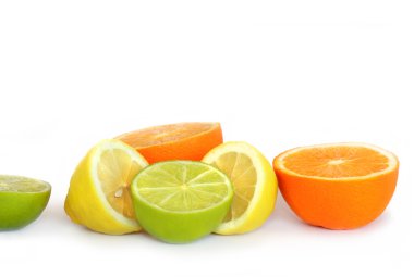 Lemons Oranges and Limes clipart