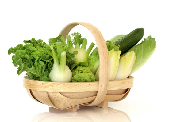 Produtos hortícolas de salada — Fotografia de Stock