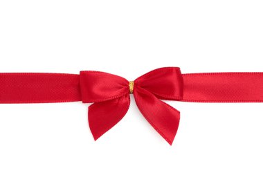 Red Ribbon and Bow clipart