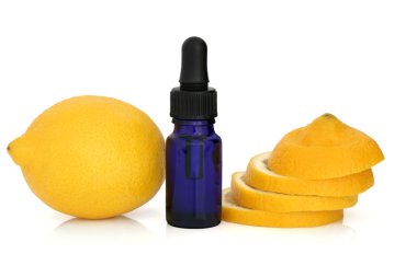 Lemon Essential Oil clipart