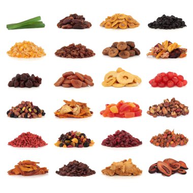 Dried Fruit Collection clipart