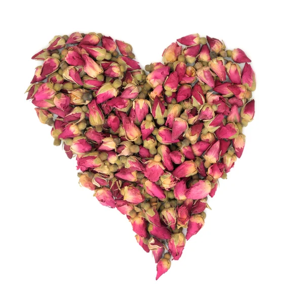 Rosebud Heart Beauty — Stock Photo, Image