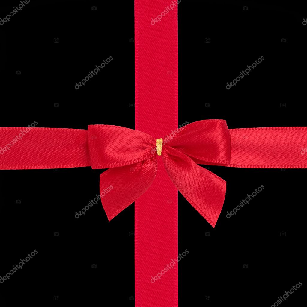 Red Ribbons and Bow Stock Photo by ©marilyna 2683409