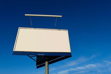 Empty billboard clipart