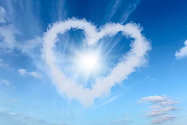 Love clouds — Stock Photo, Image