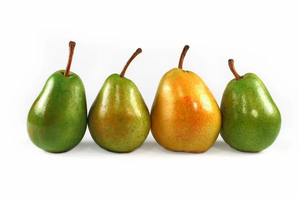 Yellow and Green pears — Stock Photo, Image